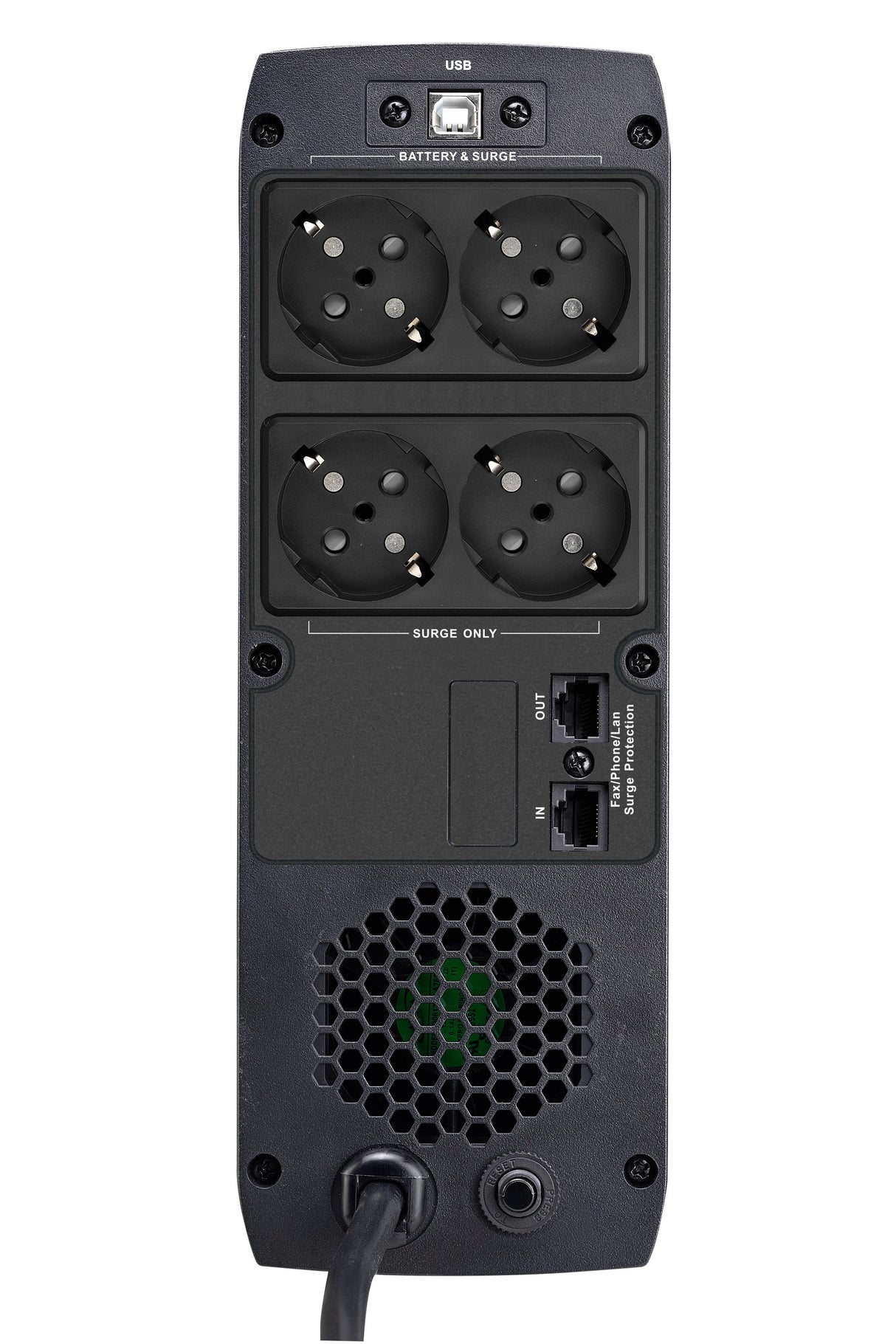 EAN 4713224528941 - FSP ST 850 sistema de alimentación ininterrumpida (UPS) Línea interactiva 0,85 kVA 510 W 4 salidas AC imagen 2