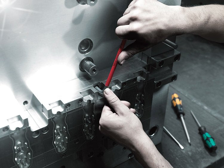 Wera 05022089001 Juego De Llaves Allen En L Para 950 Spkl / 9 Sm N Métrico 7 Piezas