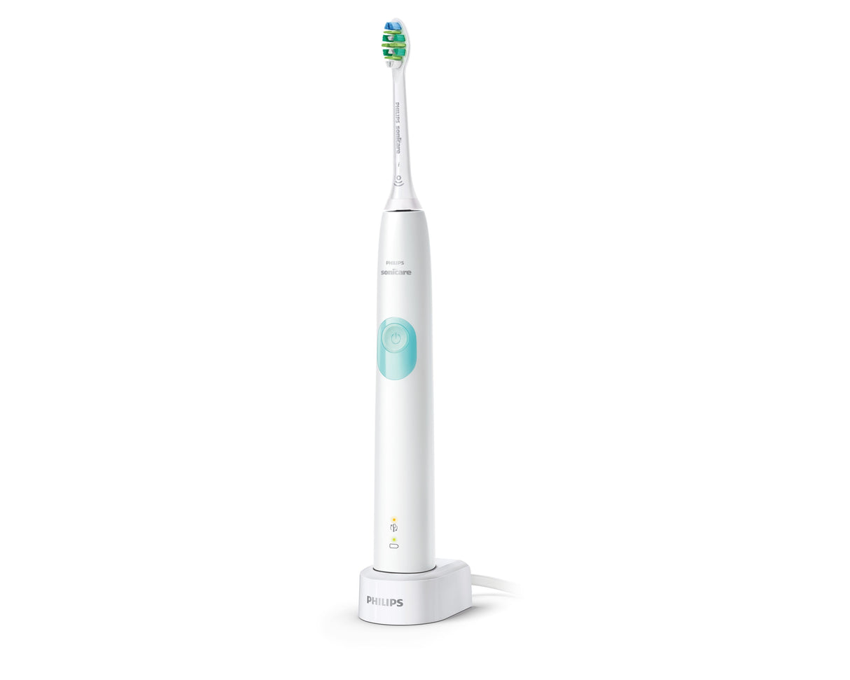 EAN 8710103863250 - Philips 4300 series HX6807/63 cepillo eléctrico para dientes Adulto Cepillo dental sónico Blanco imagen 1