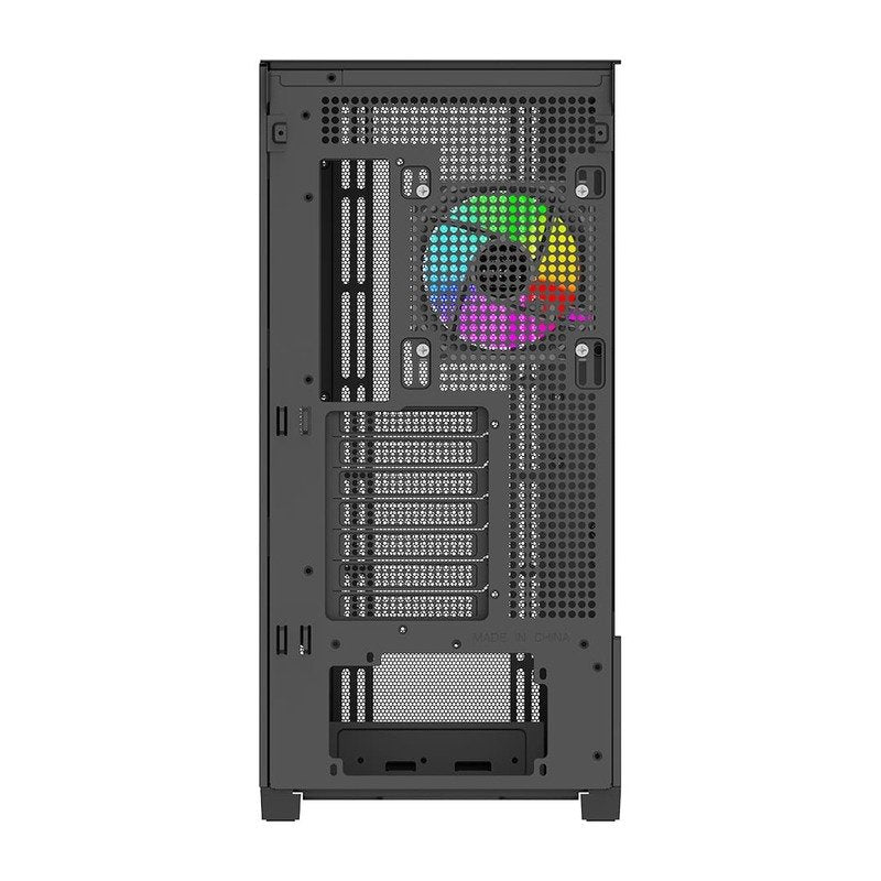 Caja Pc Xilence Flux X916.Argb Negra, Vidrio Templado Xg178
