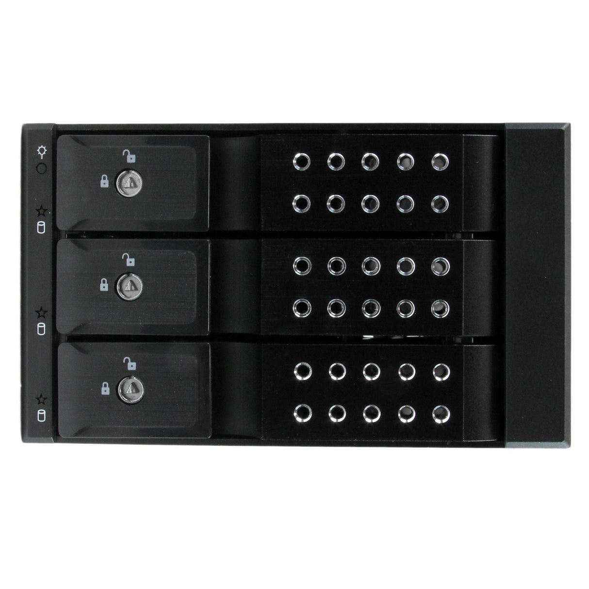 Startech Rack Movil Backplane Con 3 Bahias Hot Swa