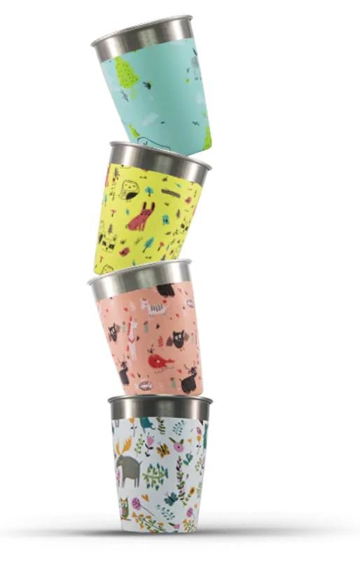 Sigg 8973.60 Kids Cup Set Wildlife 0.35 L