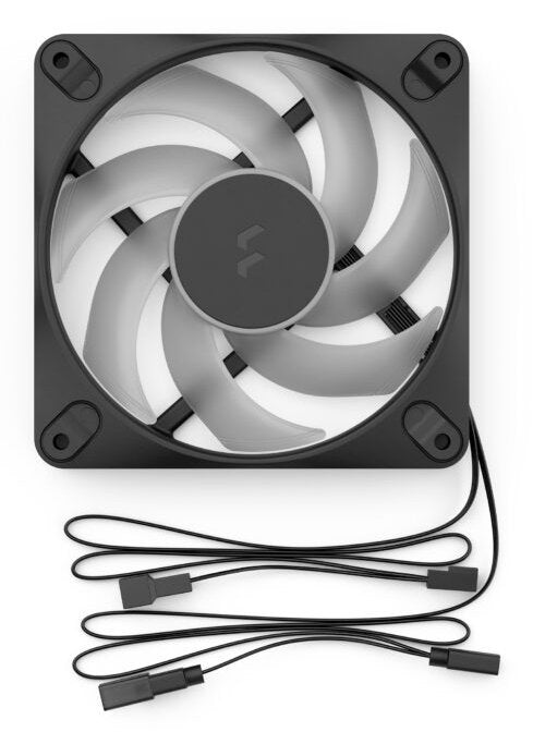 Fractal Dynamic 3 12 Rgb 3-Pack Black