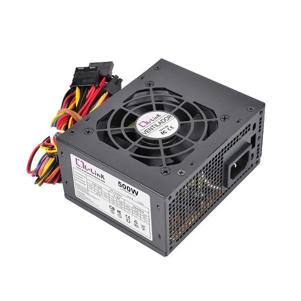 Fuente De Alimentación L-Link Microatx 500w Ll-Ps-Micro-500-Cab (10)