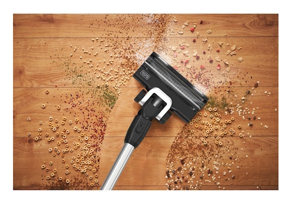 Aspiradora Black & Decker Bsv520brp-Qw De Pie Y Escoba Eléctrica Aspiradora Escoba Batería Secar Sin Bolsa 0,65 L Negro 2 Ah