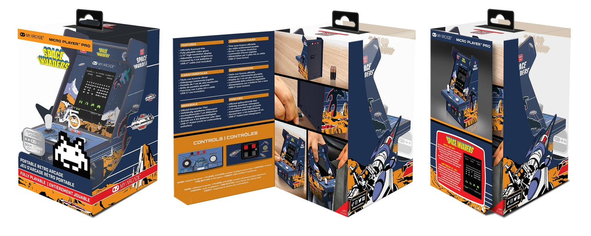 My Arcade Micro Player Pro Space Invaders 6.75" Dgunl-7004