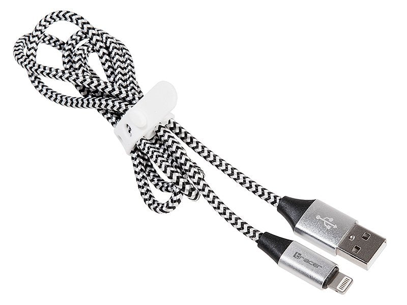 EAN 5907512863367 - Tracer TRAKBK46268 cable de conector Lightning 1 m Negro, Plata imagen 2
