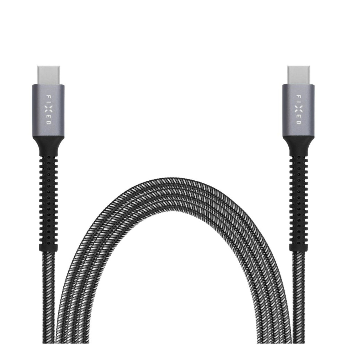 EAN 8591680161171 - FIXED FIXDA-CC12-GR cable USB USB 2.0 1,2 m USB C 4,8 Gbit/s 240 W Gris imagen 4