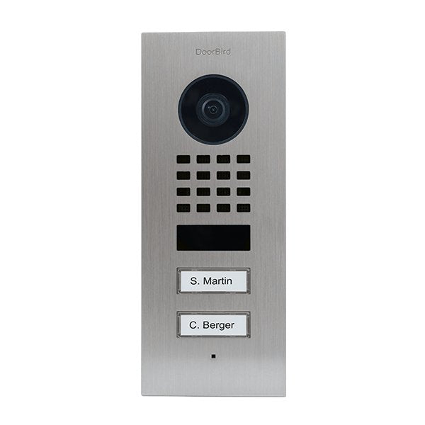 EAN 4260423866812 - DoorBird D1102V sistema de intercomunicación de video Negro, Acero inoxidable imagen 1
