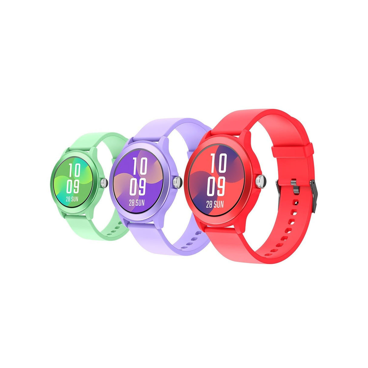 Spc Smartwatch Smartee Duo Vivo Rojo + Correa Extr