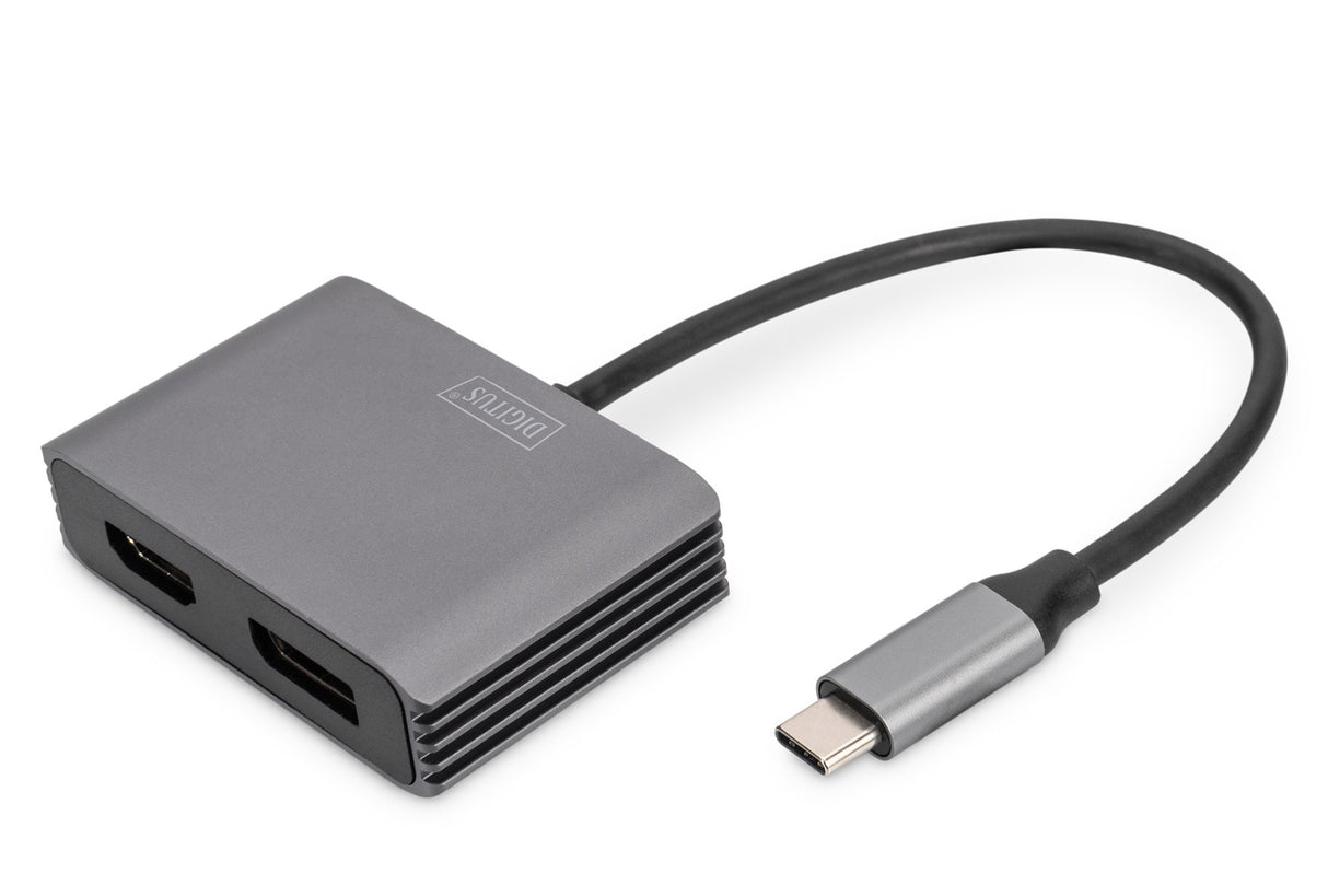 EAN 4016032478751 - Digitus DA-70826 Adaptador gráfico USB 4096 x 2160 Pixeles Gris imagen 1