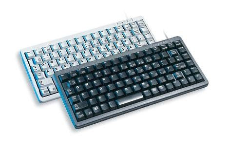 EAN 4025112041860 - CHERRY Compact keyboard G84-4100, light grey, CH teclado USB + PS/2 Gris imagen 1