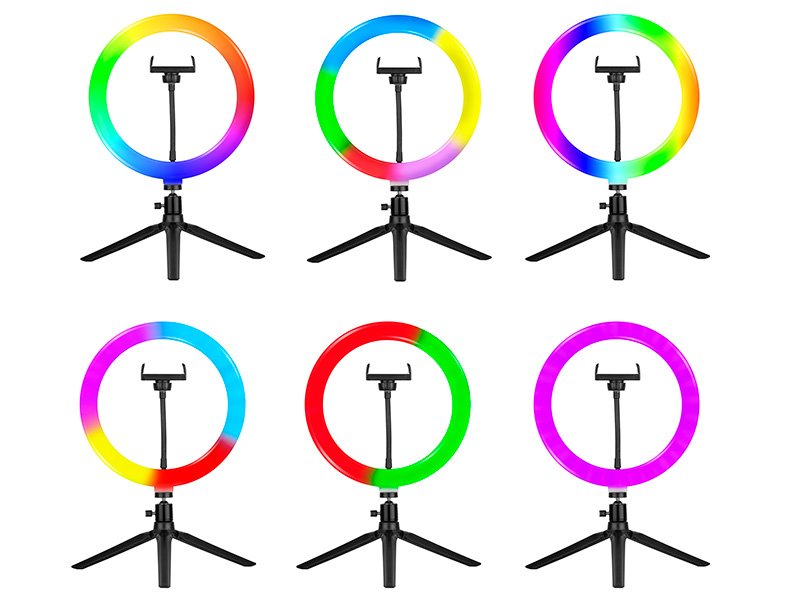 Tracer Ring 26cm Rgb Mini Tripod Ring Lamp