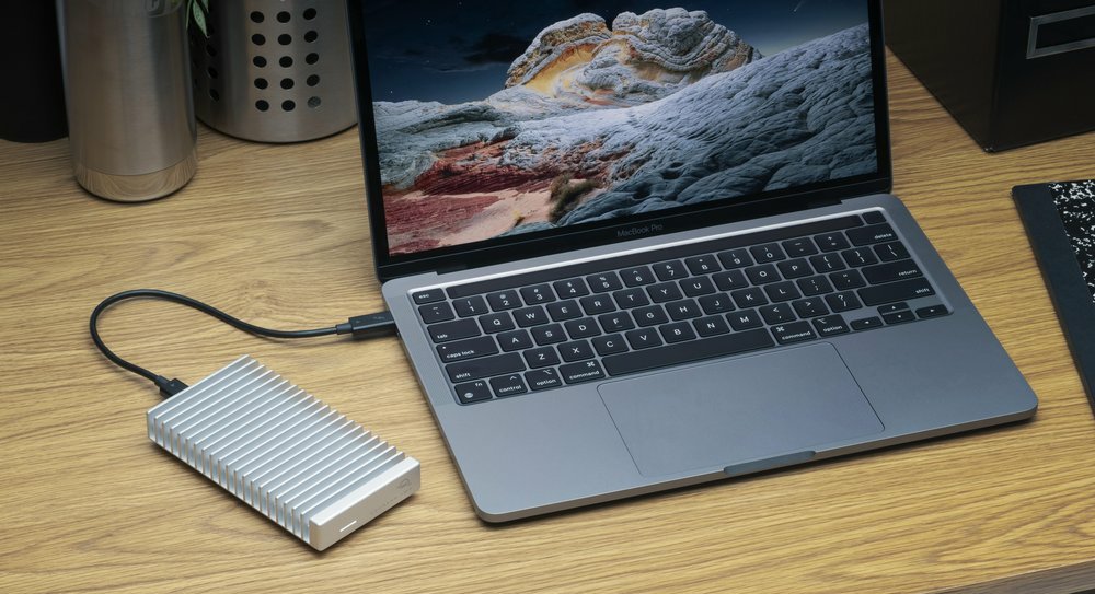 Owc Express 1m2 4tb, Ssd Externo (Plata/Aluminio, Thunderbolt 4 (Usb-C), Usb-C)