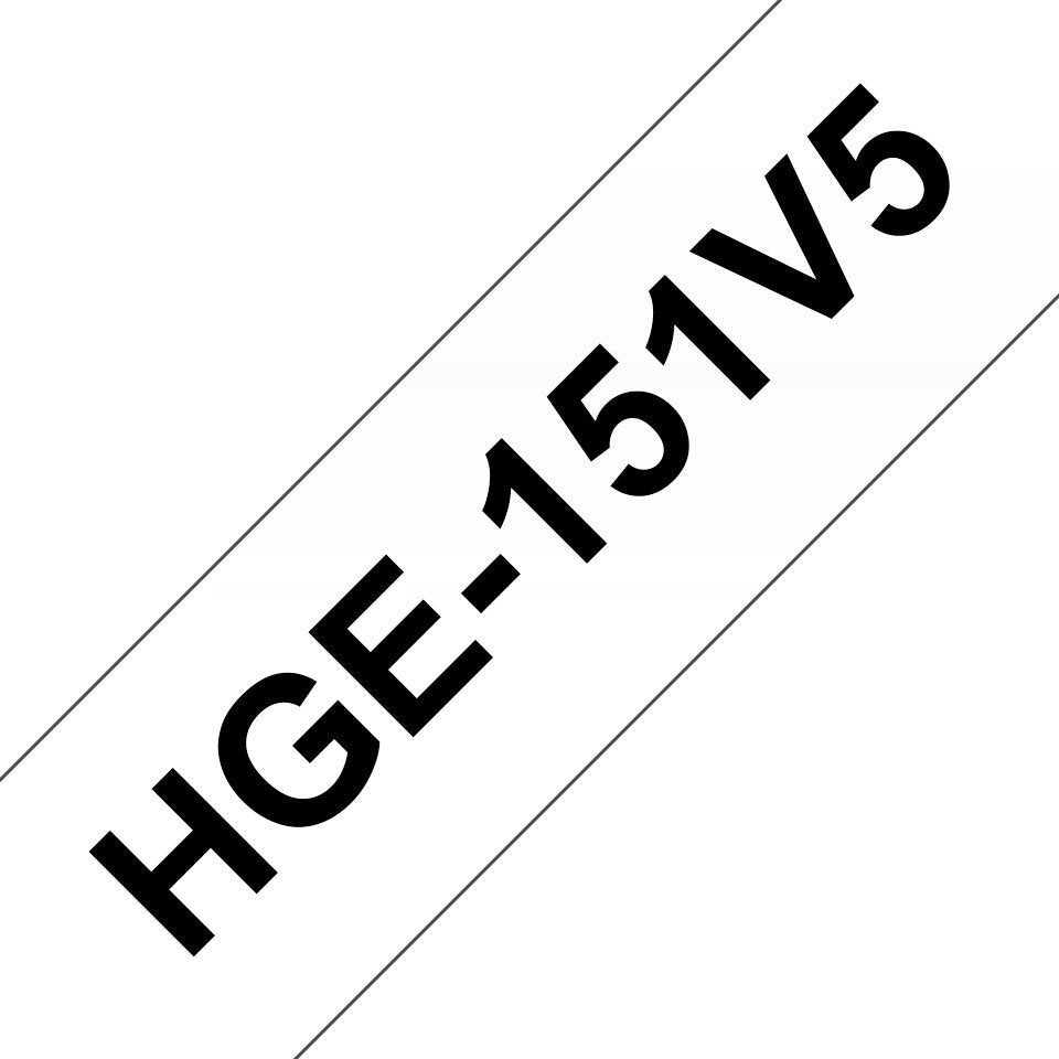 EAN 4977766684590 - Brother HGE-151V5 cinta para impresora de etiquetas imagen 1