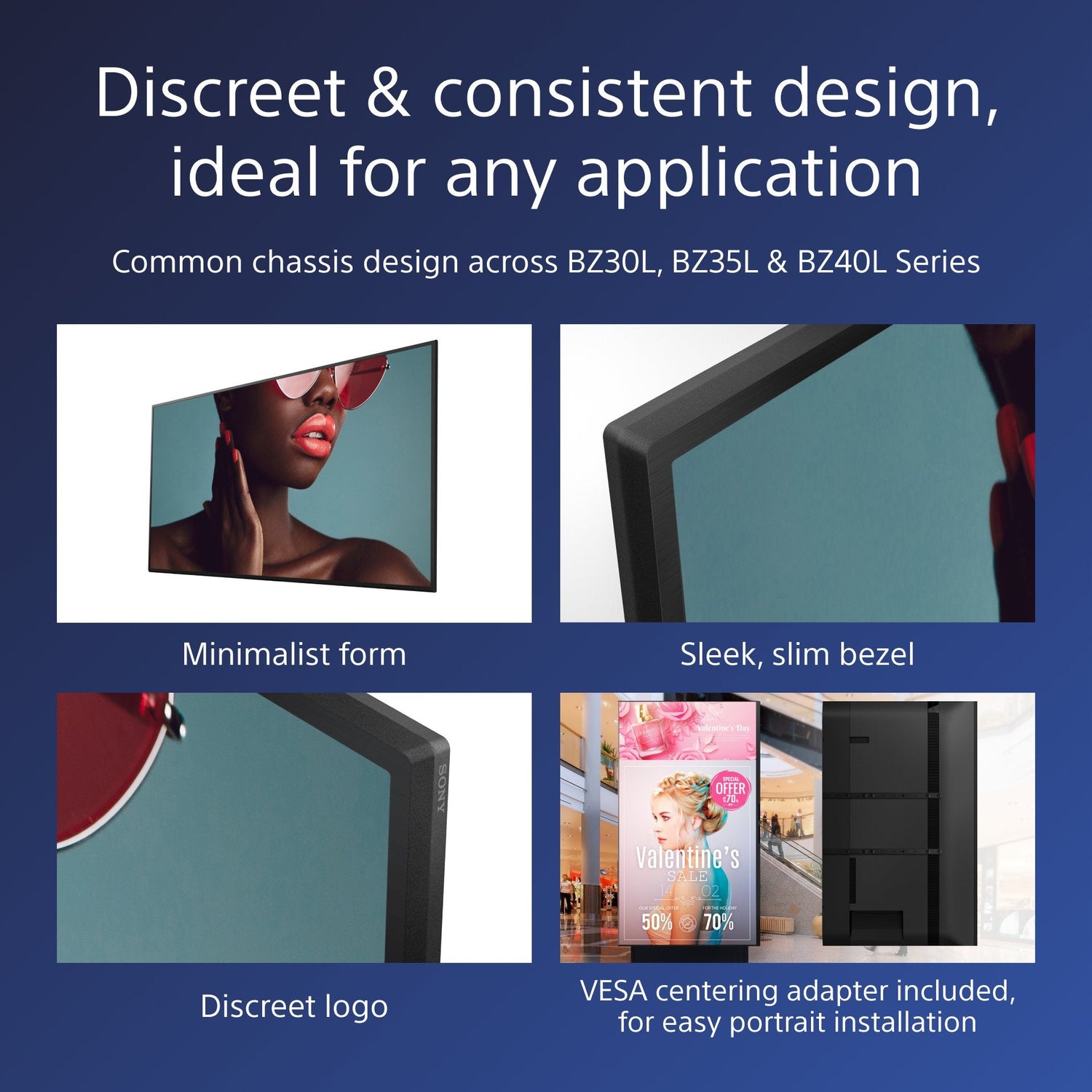 EAN 5013493465466 - Sony FW-65BZ40L/TM pantalla de señalización Pantalla plana para señalización digital 165,1 cm (65") LCD W imagen 6