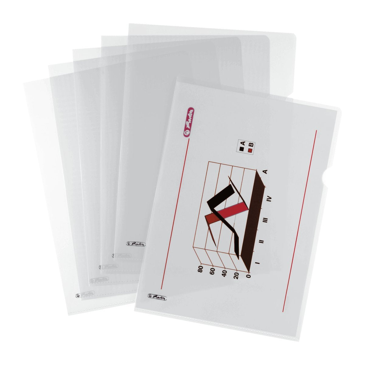 EAN 4008115914300 - Herlitz 5914304 carpeta Polipropileno (PP) Transparente A4 imagen 1