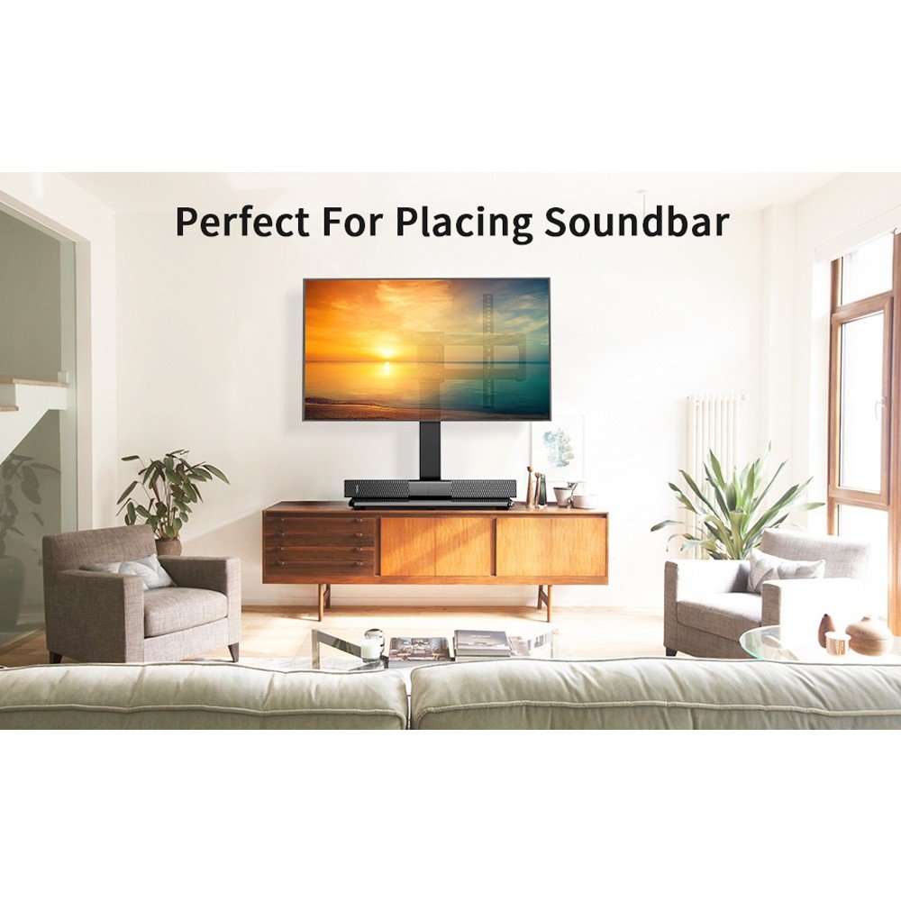 EAN 8059018364101 - Techly ICA-LCD 323M soporte para monitor 139,7 cm (55") Escritorio Negro imagen 7