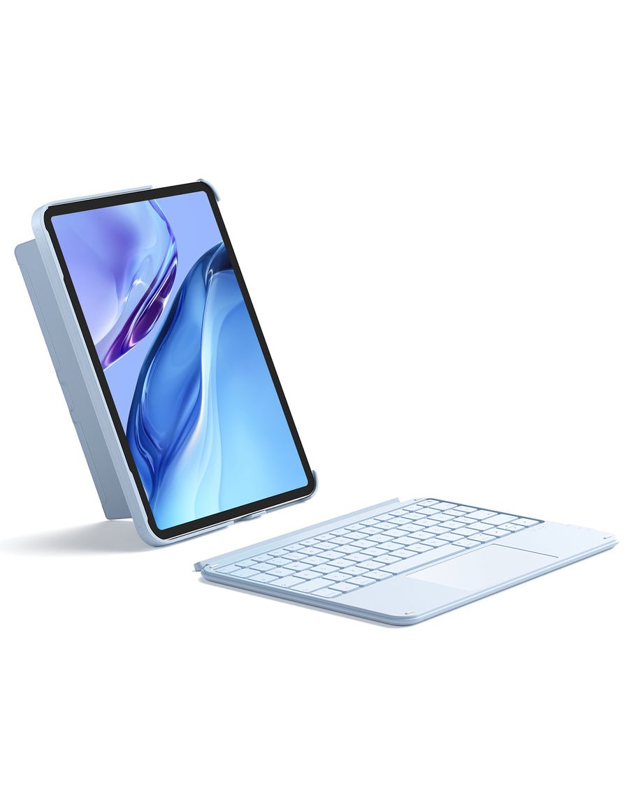 EAN 6976521111393 - Inateck KB04122 QWERTZ Bluetooth Azul imagen 2