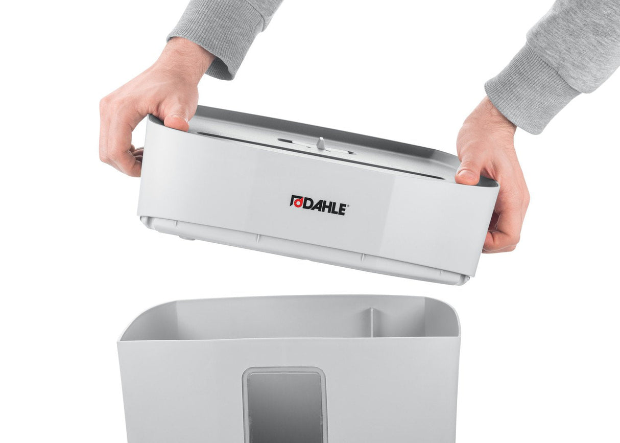 EAN 4009729074183 - Dahle PaperSAFE 100 triturador de papel Corte cruzado 70 dB 22 cm Gris, Blanco imagen 5