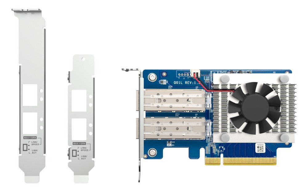 EAN 4711103086117 - QNAP QXG-10G2SF-NXE adaptador y tarjeta de red Interno Fibra 10 Mbit/s imagen 3