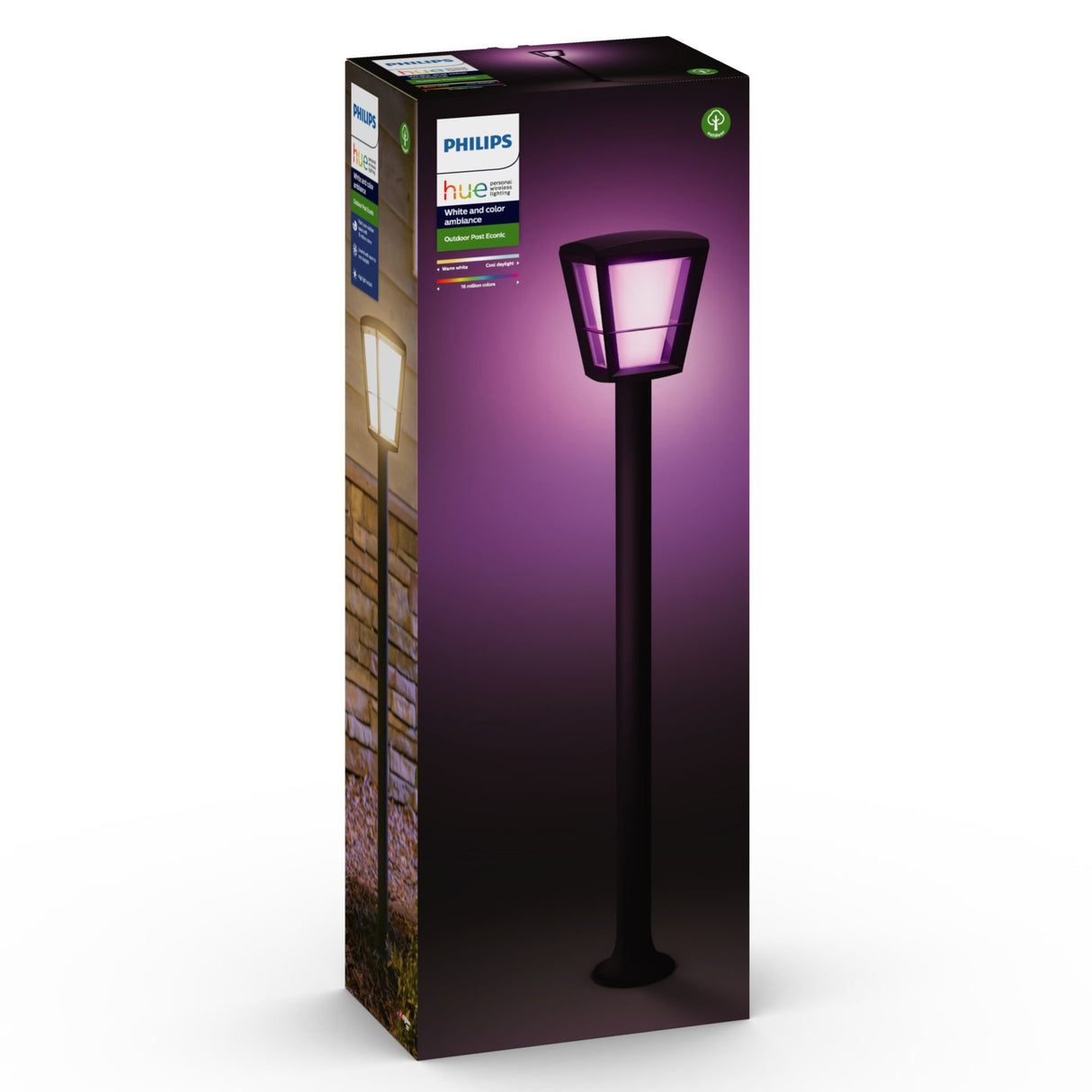 EAN 8718696170601 - Philips Hue White and Color ambiance 1744230P7 Alumbrado de sobremuro/pie para exterior Bluetooth 15 W imagen 6