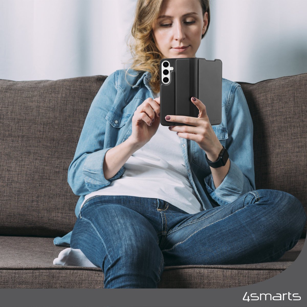 4smarts Flip Funda Urban Lite Para Samsung Galaxy S24+