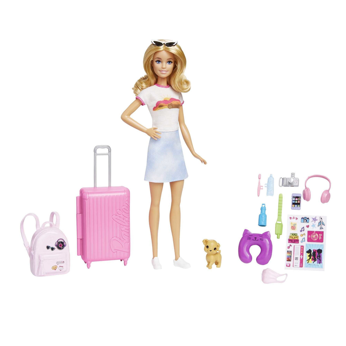 Muñeca Barbie De Viaje Mattel Barbie Hjy18