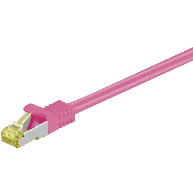 EAN 4040849916236 - Goobay RJ-45 CAT7 5m cable de red Magenta S/FTP (S-STP) imagen 1