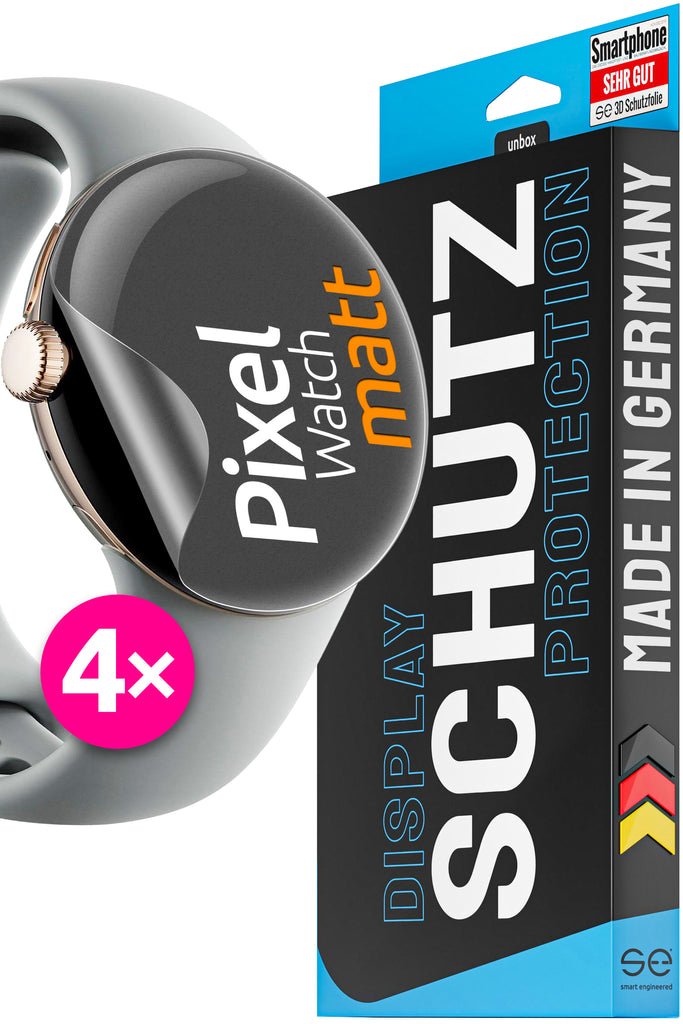 Se 3d Protector De Pantalla Google Pixel Watch Entspiegelt (Vpe 4)
