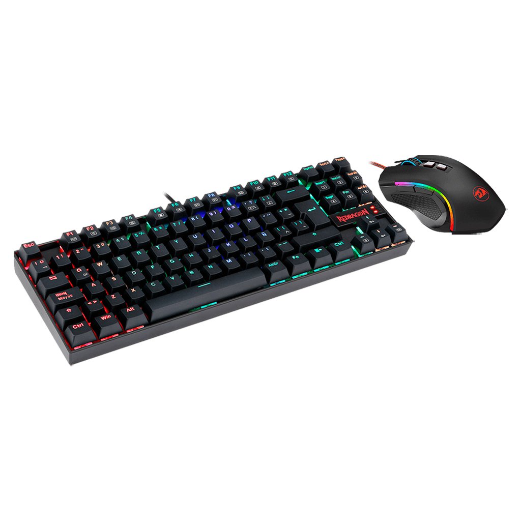 Redragon Combo Teclado+Ratón K552rgb+M607 Español