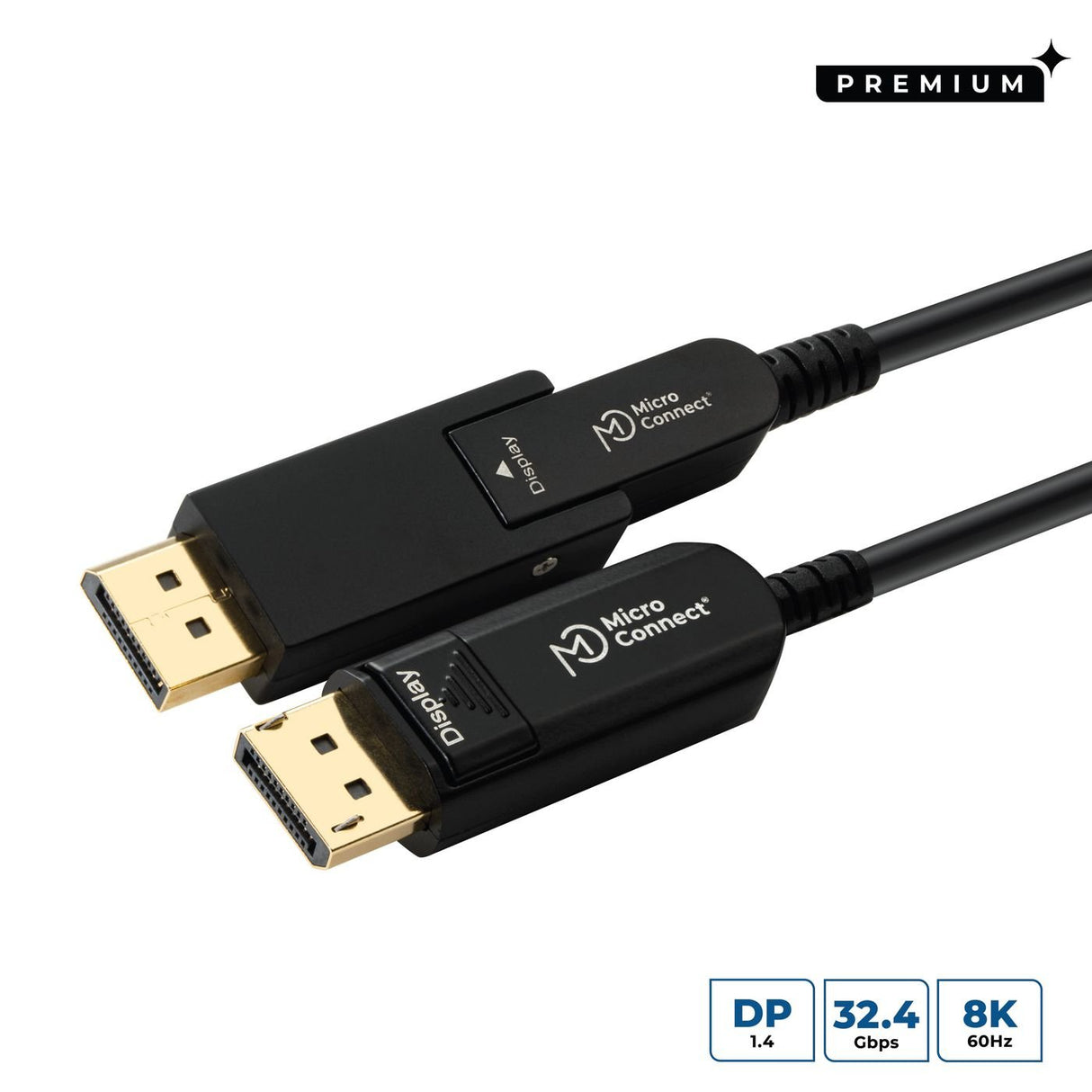 EAN 5704174034872 - Microconnect DP-MMG-5000MBV1.4OP cable DisplayPort 50 m Negro imagen 1
