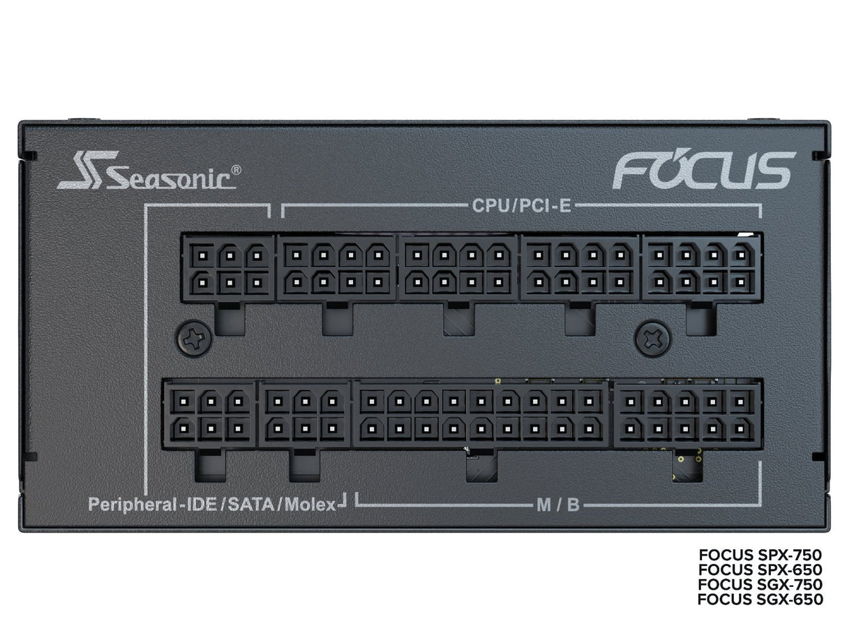 EAN 4711173877110 - Seasonic FOCUS SGX-750 (2021) unidad de fuente de alimentación 750 W 20+4 pin ATX SFX Negro imagen 9