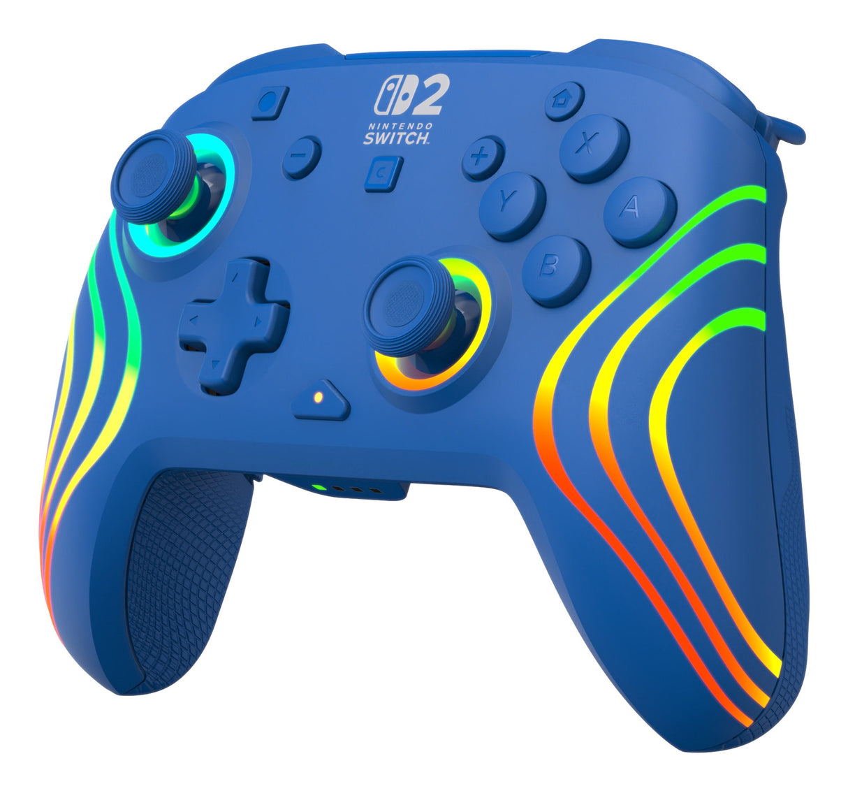 Turtle Beach Afterglow Azul Mando De Juego Rgb Inalámbrico Para Nintendo Switch 2