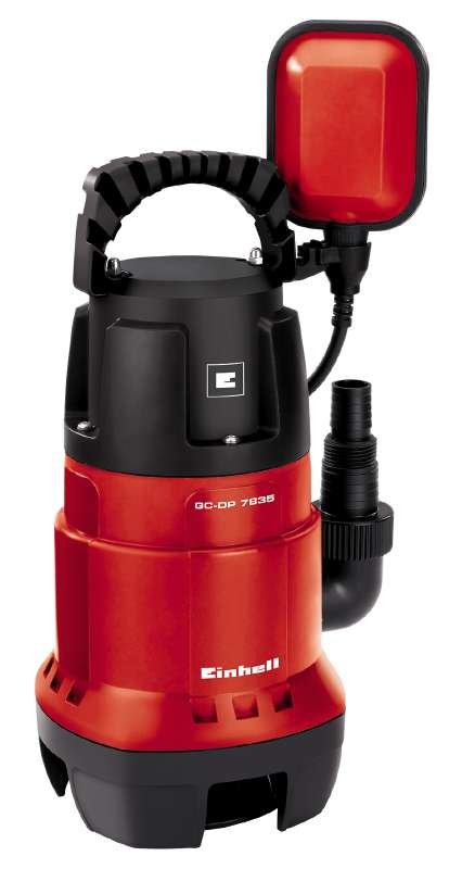 Bomba De Agua Sucia Einhell Gc-Dp 7835, Sumergible/Bomba De Presión (Rojo/Negro, 780 Vatios) 4170682