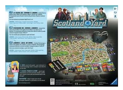 Juego De Mesa Ravensburger Scotland Yard Refresh 40º