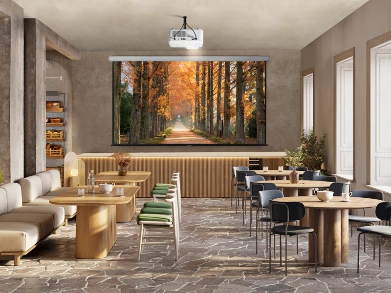 Viewsonic Ls741hd Videoproyector 5000 Lúmenes Ansi Dmd 1080p (1920x1080) Negro, Blanco