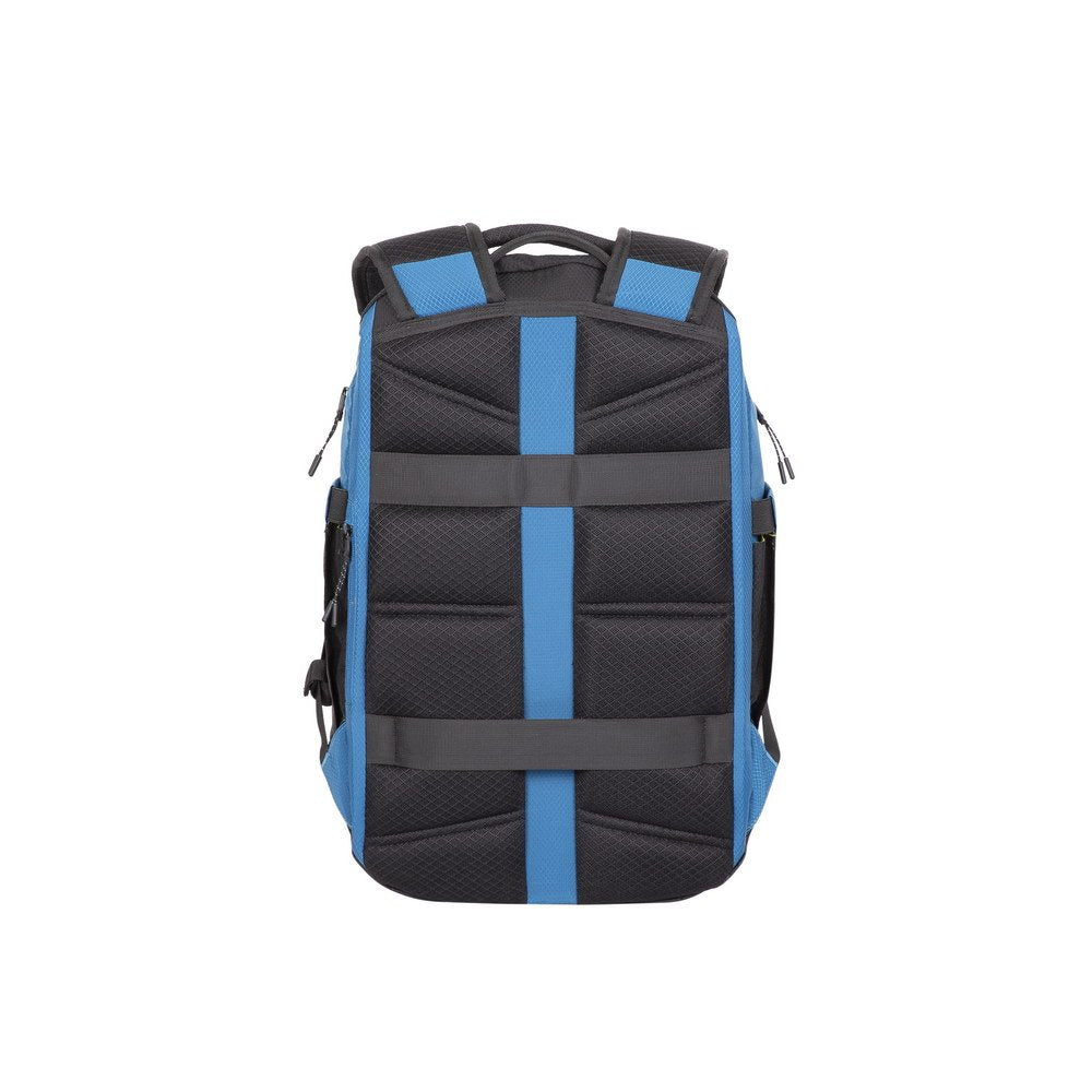 Rivacase 5225 Mochila Informal Negro, Azul Nylon