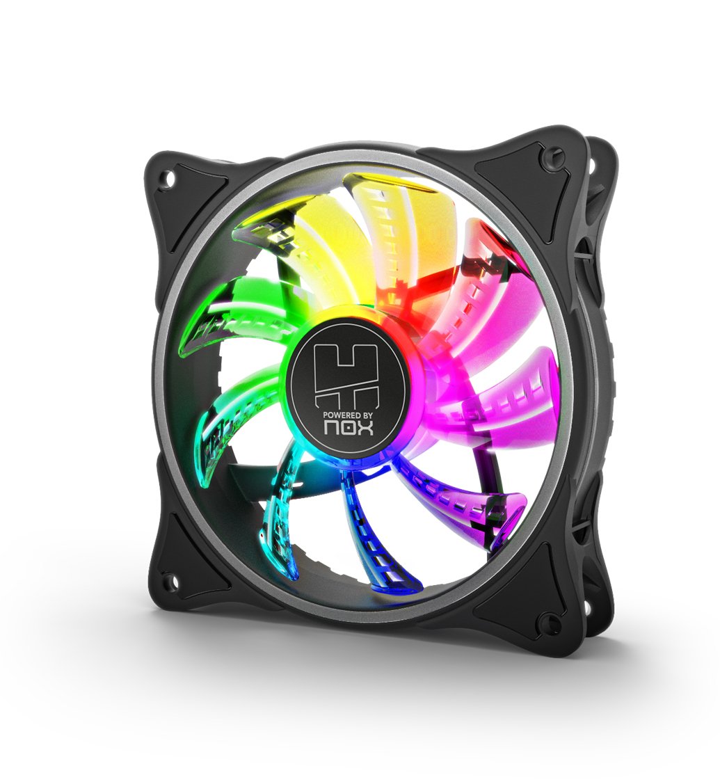 Nox Hummer A-Fan Ventilador Argb Inner Glow Fan
