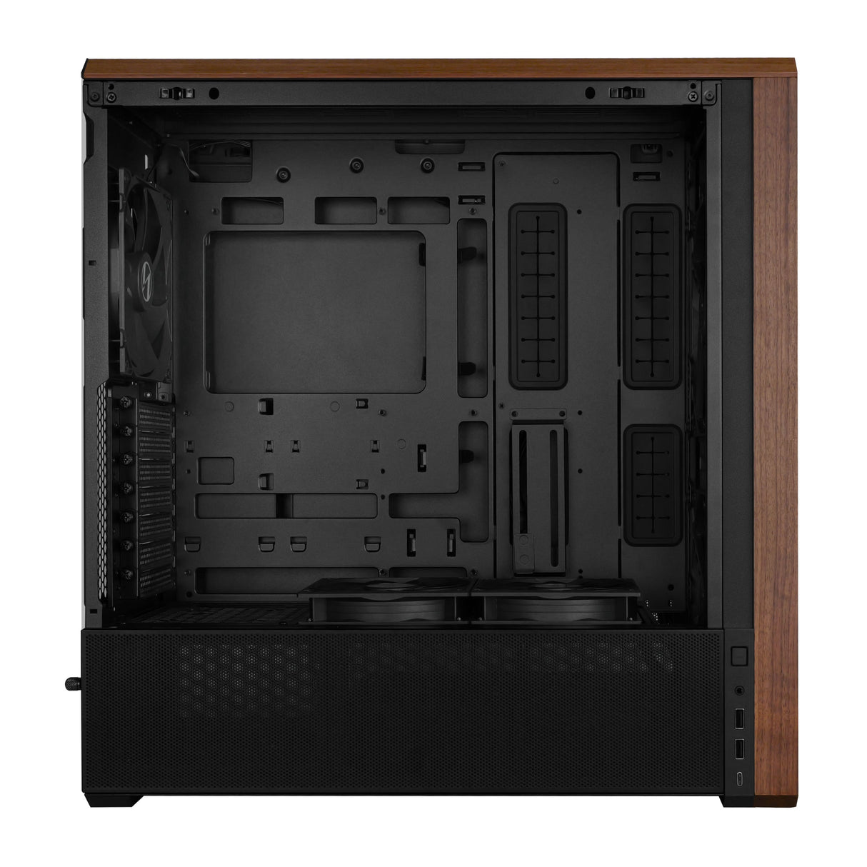 EAN 4718466015853 - Lian Li Lancool LAN217X carcasa de ordenador Midi Tower Negro, Madera imagen 7