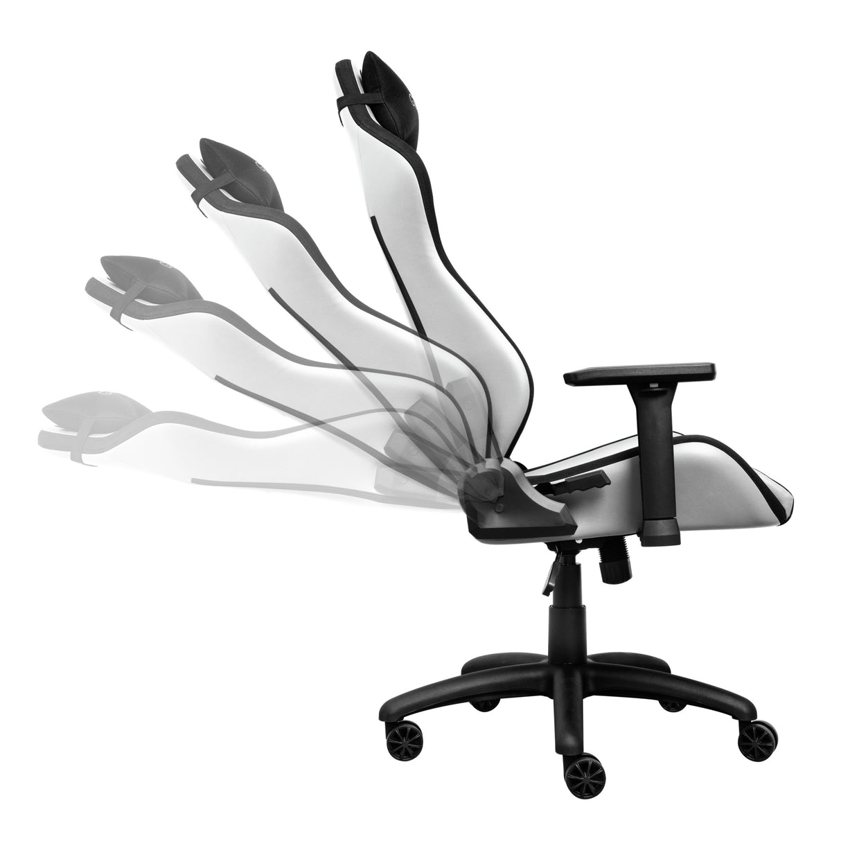 EAN 8713439250657 - Trust GXT 714 RUYA Silla para videojuegos universal Negro, Blanco imagen 4