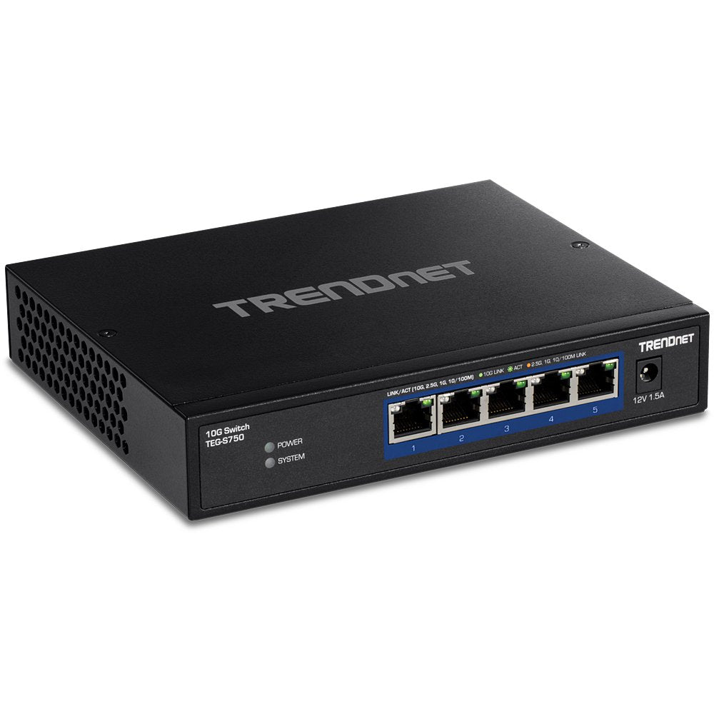 Trendnet Teg-S750 Switch 10g Ethernet (100/1000/10000) Negro