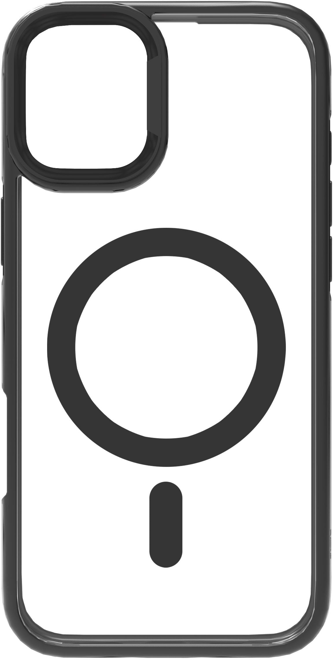 EAN 5715063424766 - eSTUFF ES67141101 funda para teléfono móvil 17 cm (6.7") Transparente, Negro imagen 2