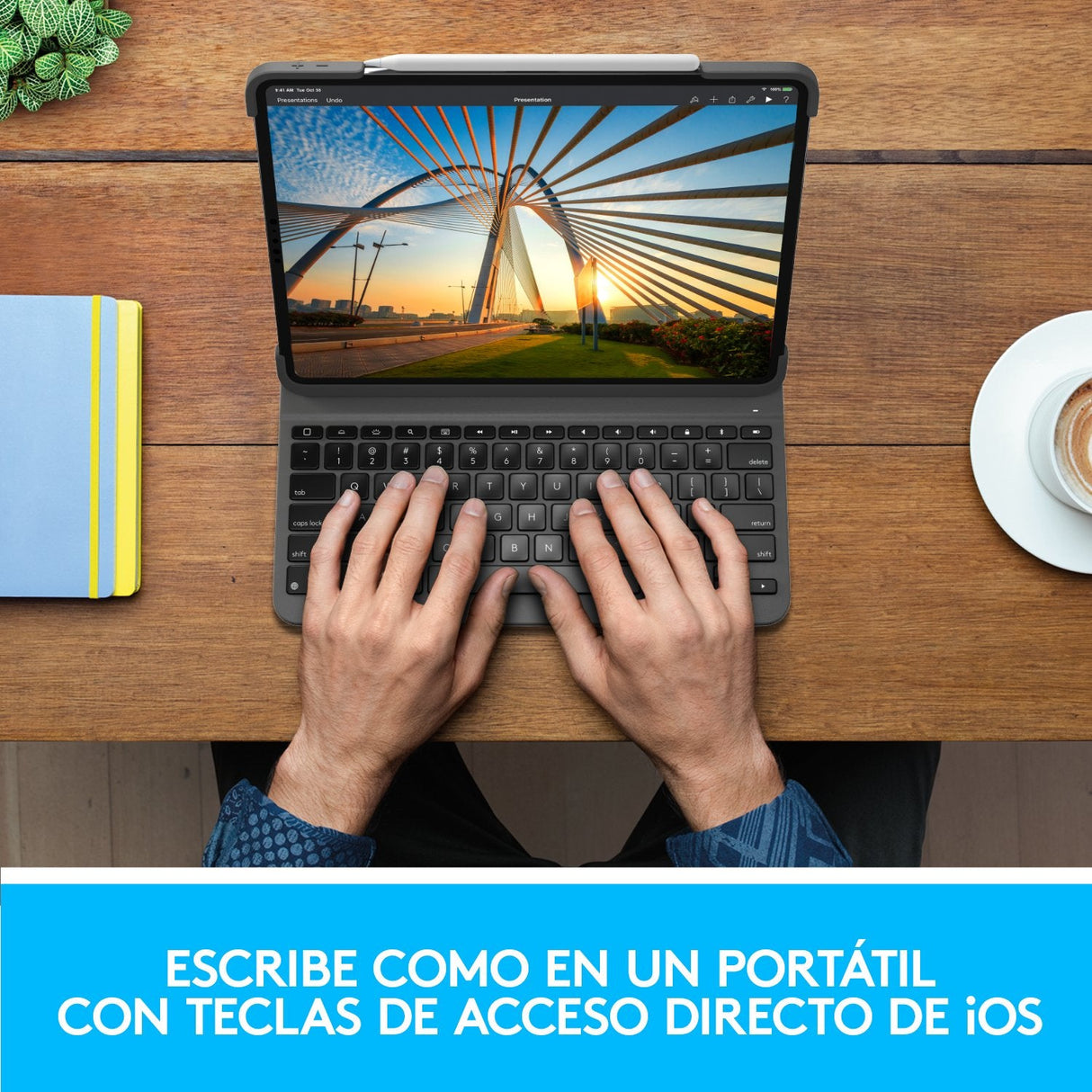 Slim Folio Pro Ipad Pro 11-Inchperp 1st 2nd Gen Graphite Esp Mediter Sp