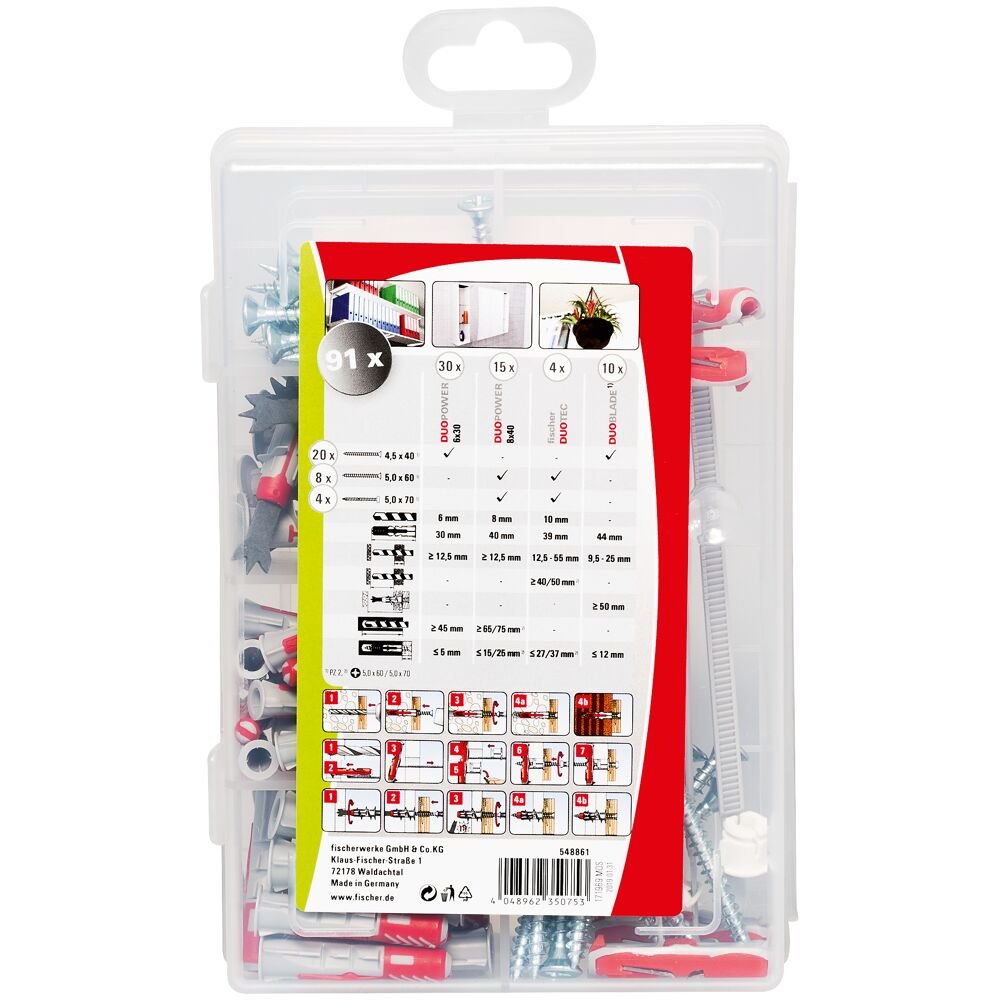 Maletin 91 Unid. Duoline Dp6/8,Db,Dt10 548861 Fischer