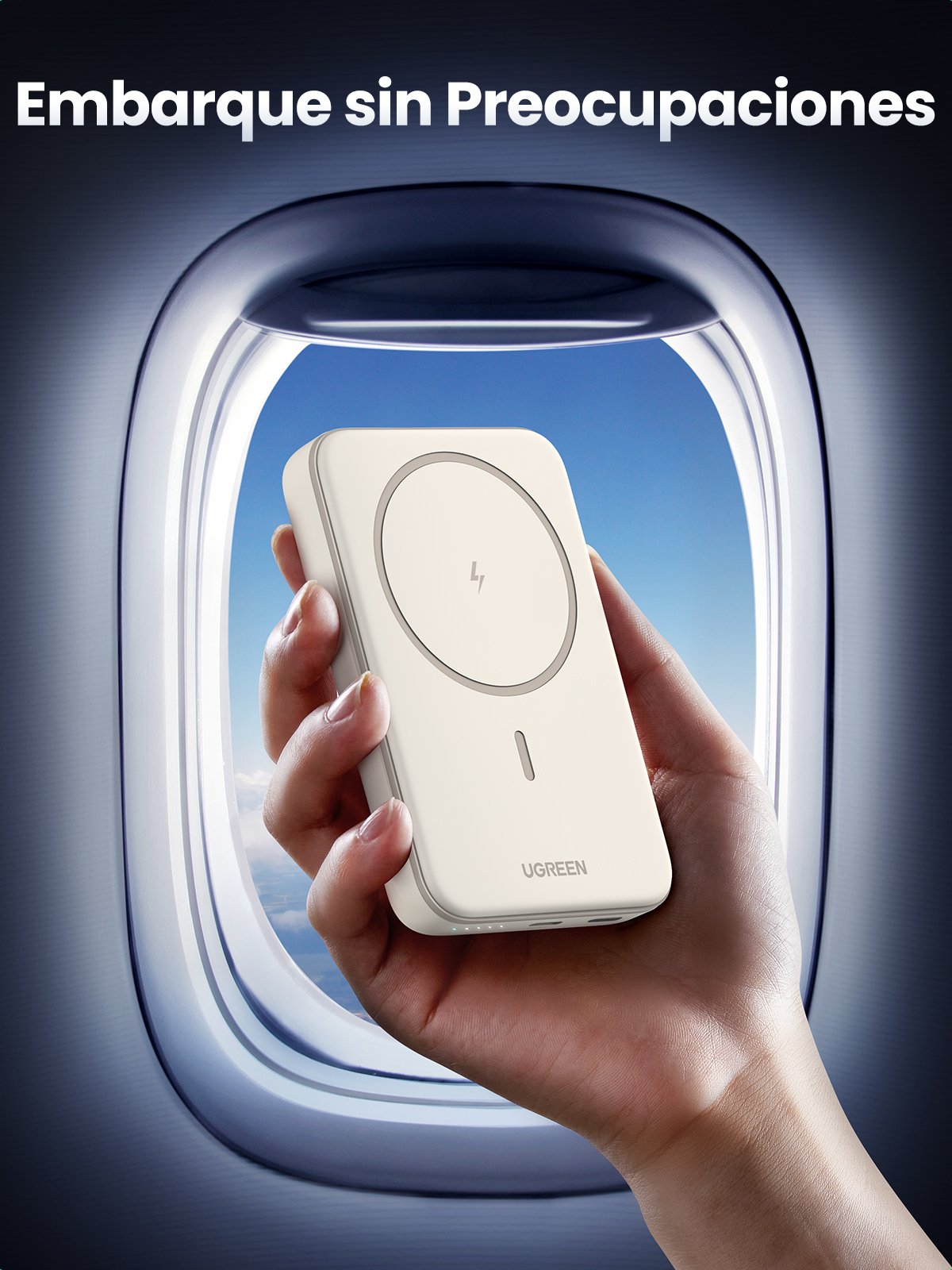 Ugreen 10000mah Mini Powerbank Wireless 20w With Magsafe White