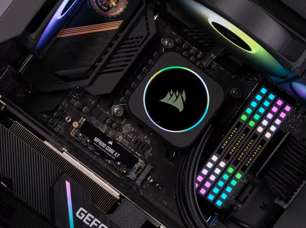 Disco Ssd 1tb Corsair M.2 Pcie 4.0 Serie Mp600 Xt Cssd-F1000gbmp600cxt