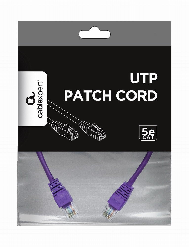 EAN 8716309077903 - Gembird RJ45/RJ45 Cat5e 0.25m cable de red Púrpura 0,25 m U/UTP (UTP) imagen 4