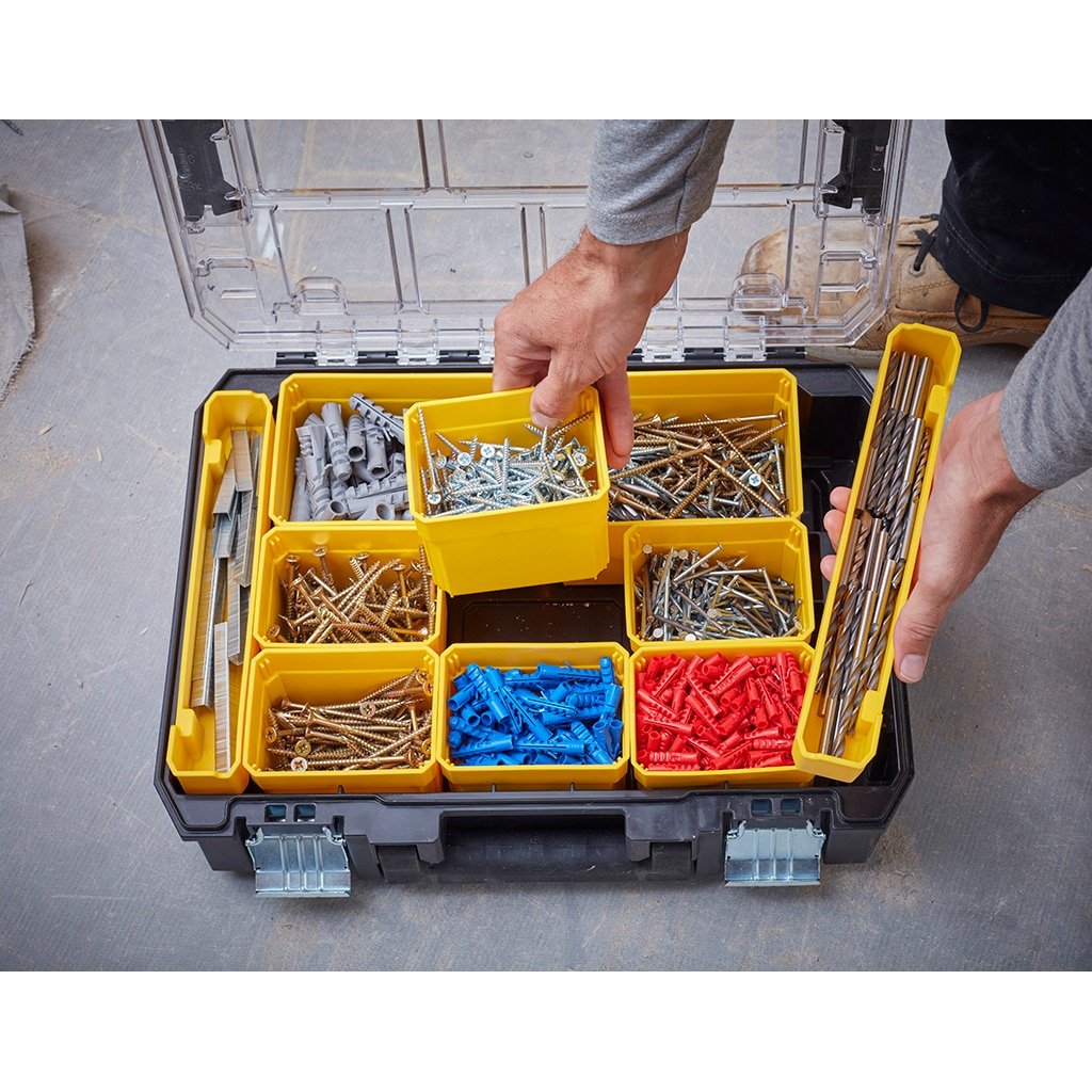 EAN 3253561829673 - Stanley FMST82967-1 pieza pequeña y caja de herramientas Metal, Policarbonato (PC) Negro, Transparente, A imagen 5