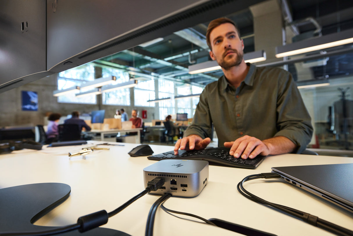 EAN 0198415643834 - HP Bus Slim v2 Smart Card USB Keyboard teclado imagen 2